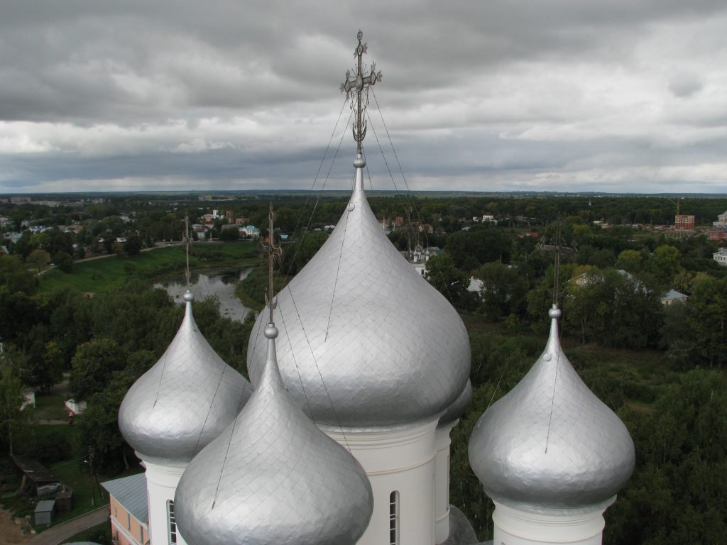 The domes of the cathedral