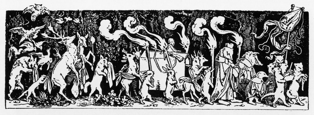 The woodcut by Moritz von Schwind